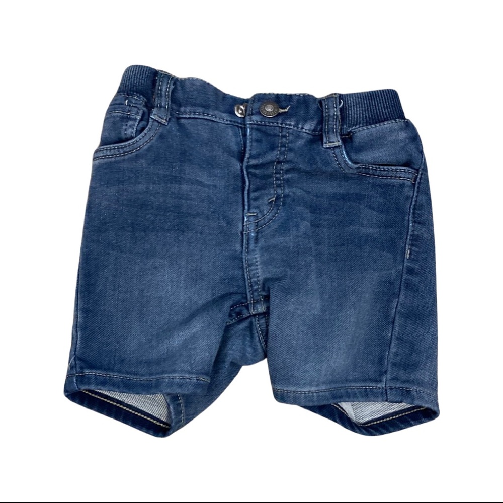 2 pairs, Levi’s denim shorts, 24 months
